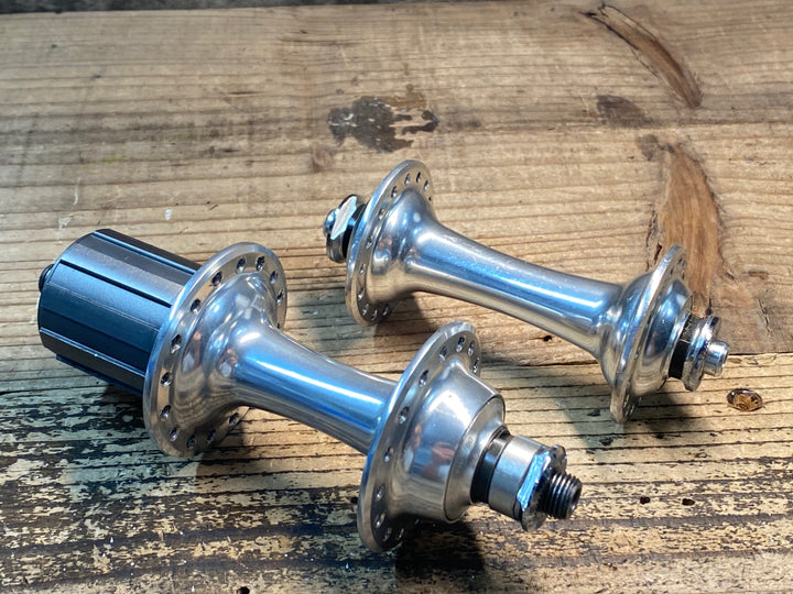 JJ078 シマノ SHIMANO デュラエース DURA-ACE FH-7700 HB-7700 前後ハブセット 9S 32H/32H