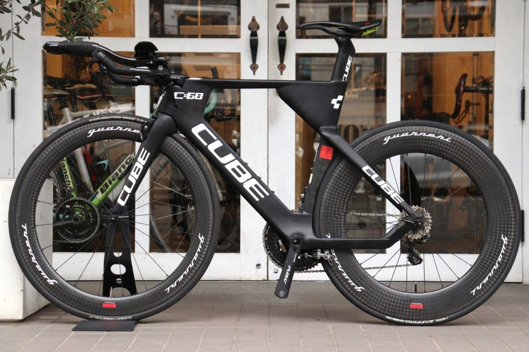 キューブ CUBE AERIUM C:68 SL 2017モデル Sサイズ シマノ アルテグラ 6870 MIX Di2 11S カーボン トライアスロンバイク 【横浜店】