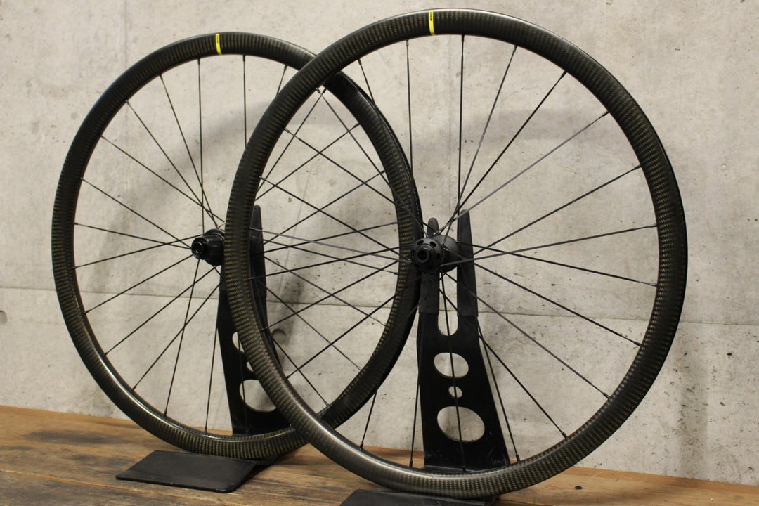 マヴィック MAVIC コスミック COSMIC SL32 DISC カーボン チューブレスレディ ホイールセット シマノ 11/12S 21C 【福岡店】