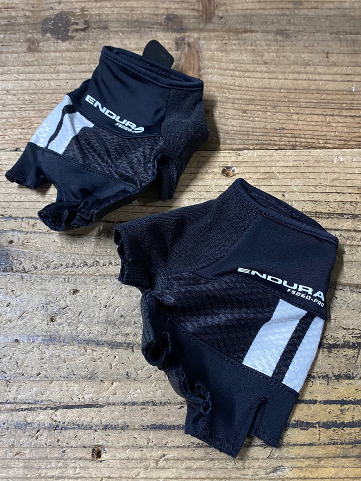 KJ264 エンデュラ ENDURA FS260-PRO 指切 グローブ 黒 M
