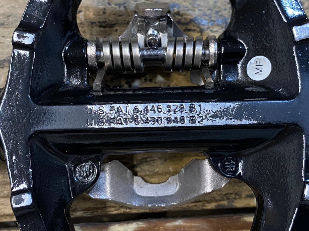 JU245 シマノ SHIMANO PD-A530 ビンディングペダル SPD 片面フラット 黒