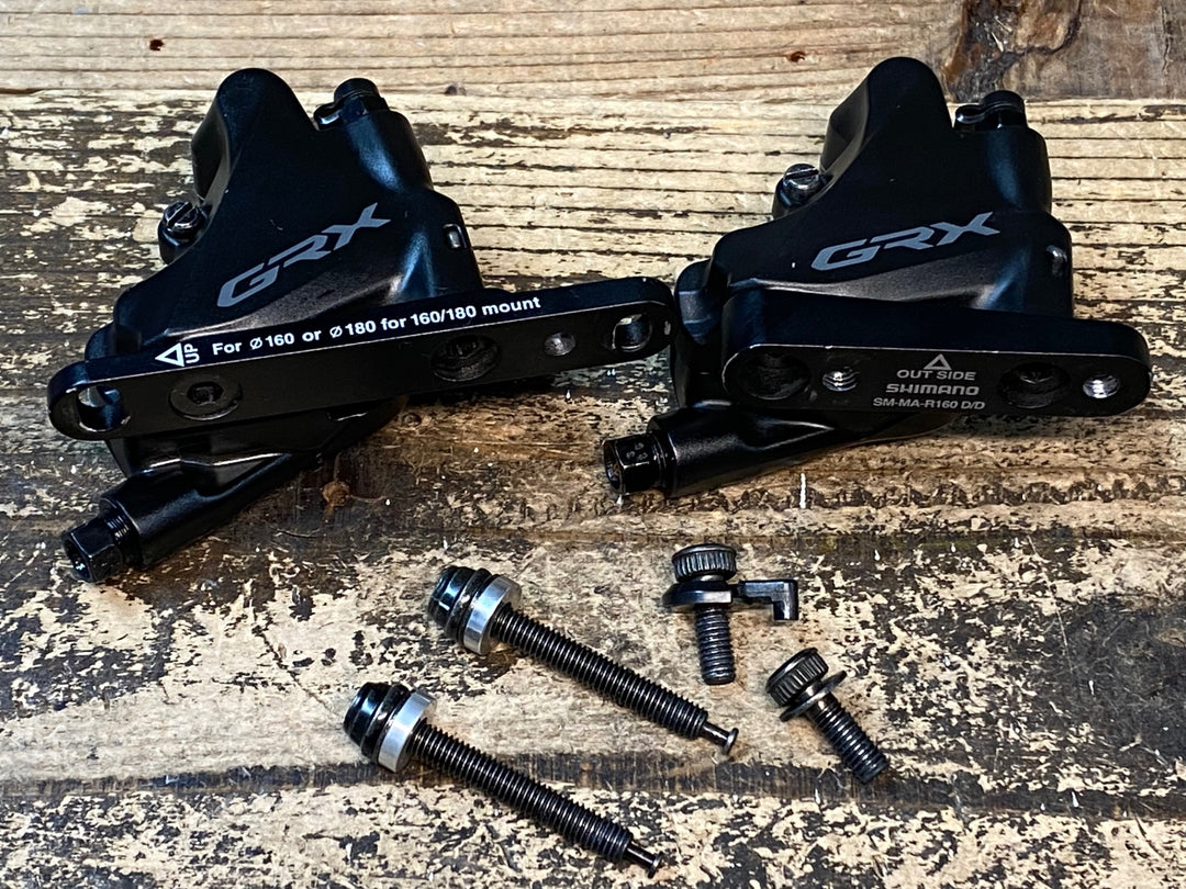 IT371 シマノ SHIMANO GRX BR-RX400 ブレーキキャリパー 前後セット