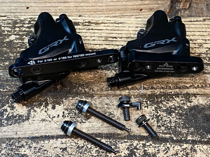 IT371 シマノ SHIMANO GRX BR-RX400 ブレーキキャリパー 前後セット