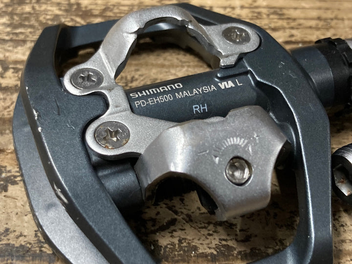 KA250 シマノ SHIMANO PD-EH500 ビンディングペダル 片面フラット SPD