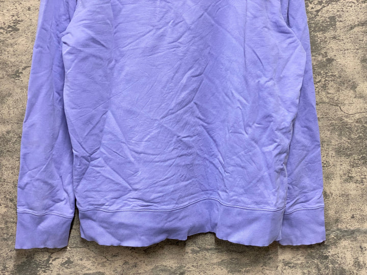 KG226 ラファ Rapha LONG SWEATSHIRT 長袖 スウェット トレーナー 薄紫 XXL