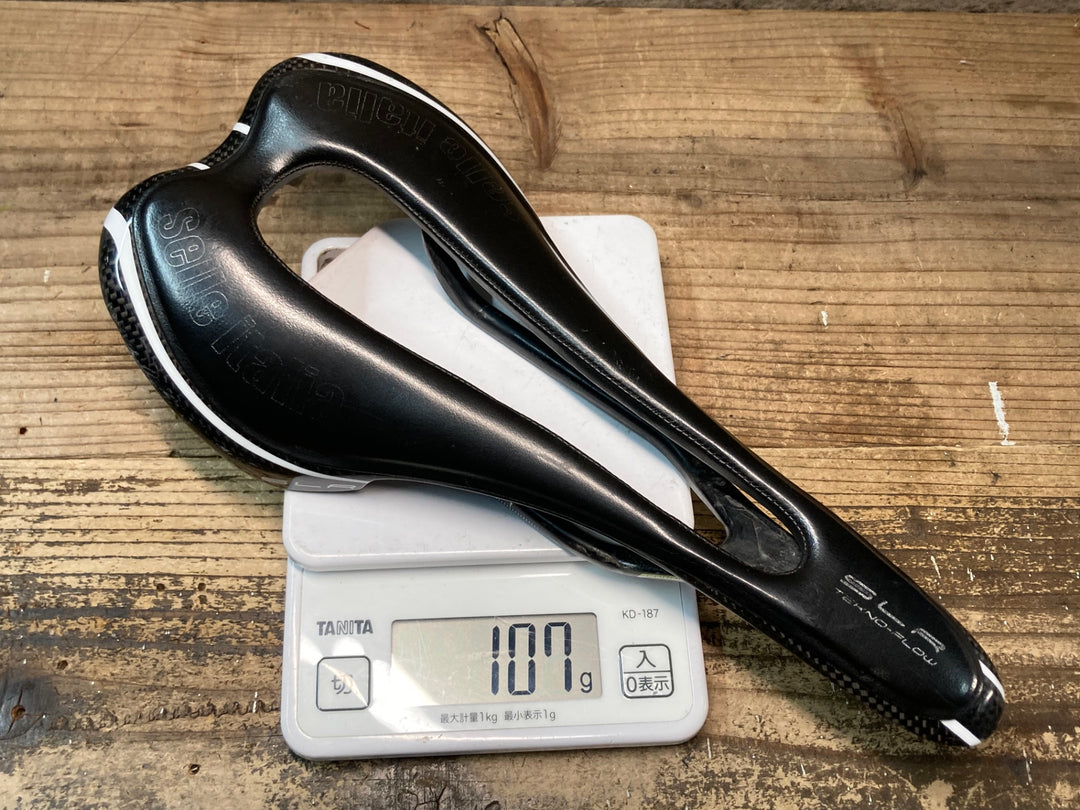 JG584 セライタリア SELLE ITALIA SLR TEKNO FLOW サドル カーボンレール 黒
