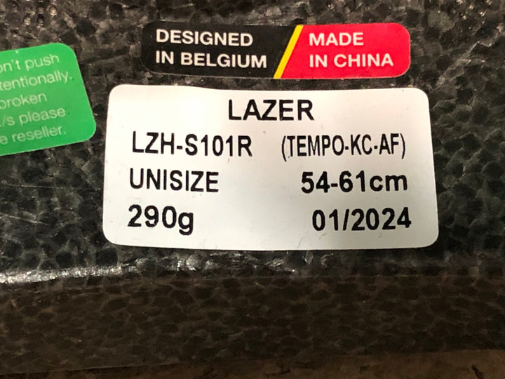 JP257 レーザー LAZER TEMPO KC AF ヘルメット 24年1月製造L 54-61cm