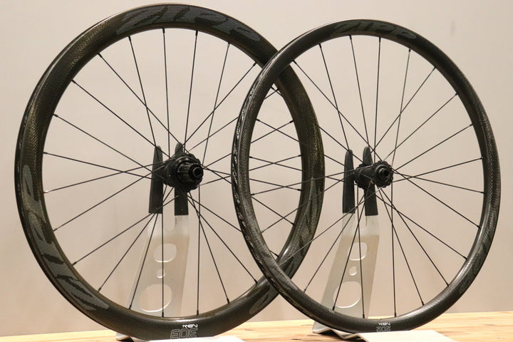 ジップ ZIPP 202 303 NSW DISC カーボン チューブレスレディ ホイールセット シマノ11/12S 21C 【仙台店】