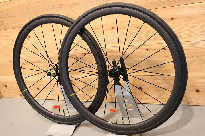 未使用 マヴィック MAVIC キシリウム KSYRIUM PRO CARBON UST DISC カーボン チューブレス ホイールセット シマノ11S 【千葉店】