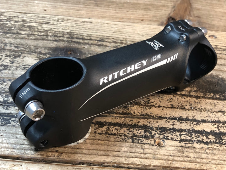 JN522 リッチー RITCHEY コンプ COMP アルミ ステム 黒 Φ31.8 OS 100mm 6°/84°
