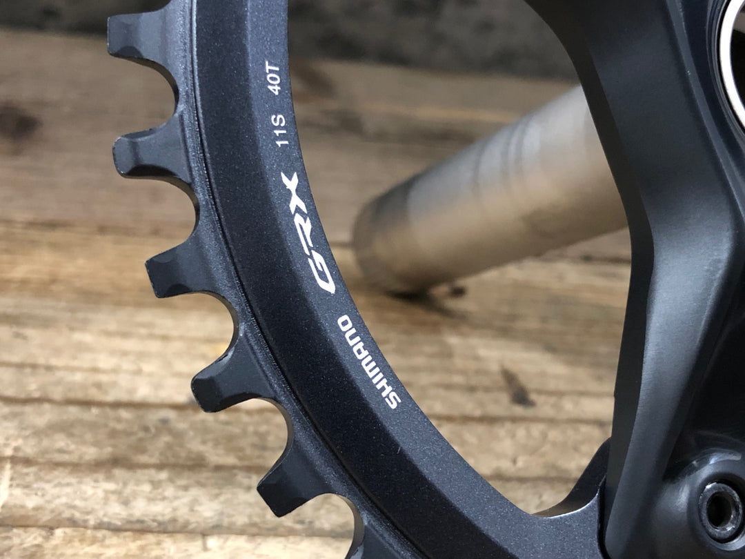 JR734 シマノ SHIMANO GRX FC-RX810-1 クランクセット 40T 172.5mm