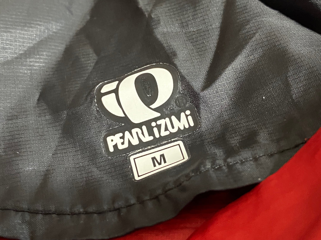 JW083 パールイズミ PEARL iZUMi 長袖 ウインドブレイカー S 赤