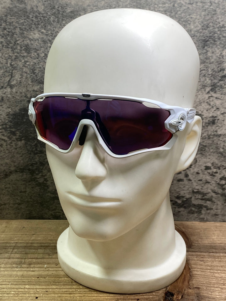 JK626 オークリー OAKLEY JAWBREAKER サングラス アイウェア 白 PRIZMレンズ ※レンズ傷