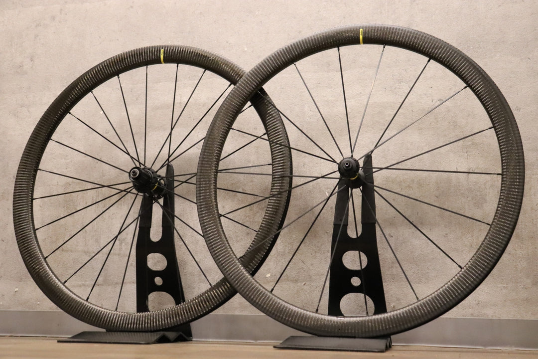 マヴィック MAVIC コスミック COSMIC SL40 カーボン チューブレスレディ ホイールセット シマノ12/11S 【さいたま浦和店】