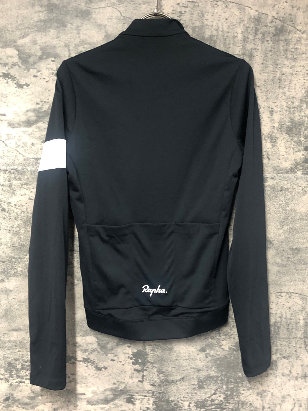JJ779 ラファ Rapha MEN'S CORE THERMAL LONG SLEEVE JERSEY 長袖 サイクルジャージ 黒 XS 裏起毛