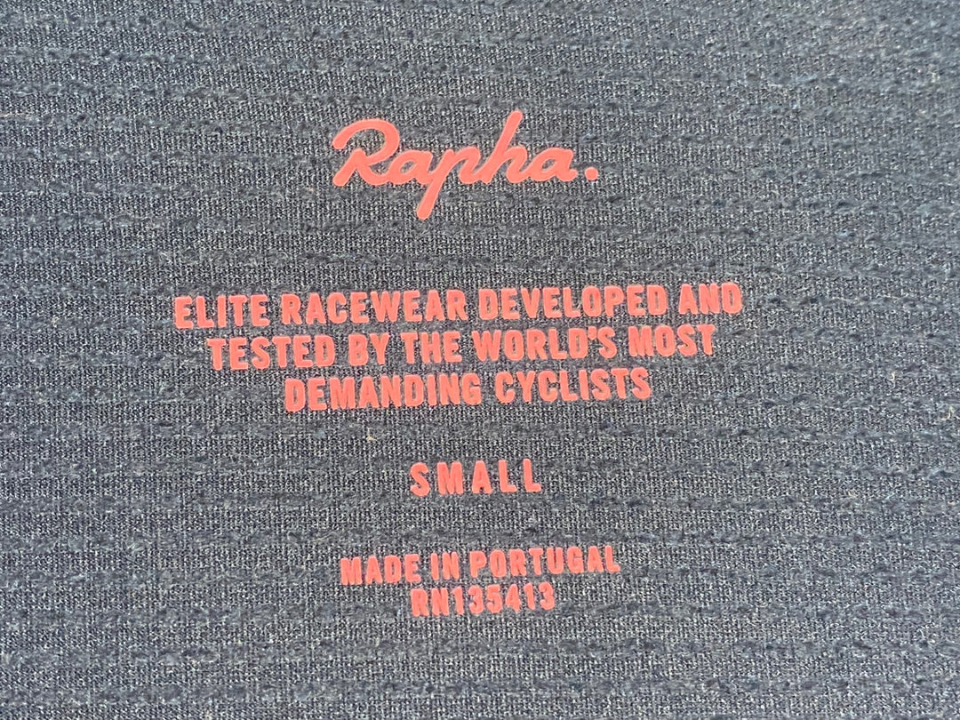 JZ975 ラファ Rapha RCC PRO TEAM LONG SLEEVE JERSEY 長袖 サイクルジャージ ネイビー S