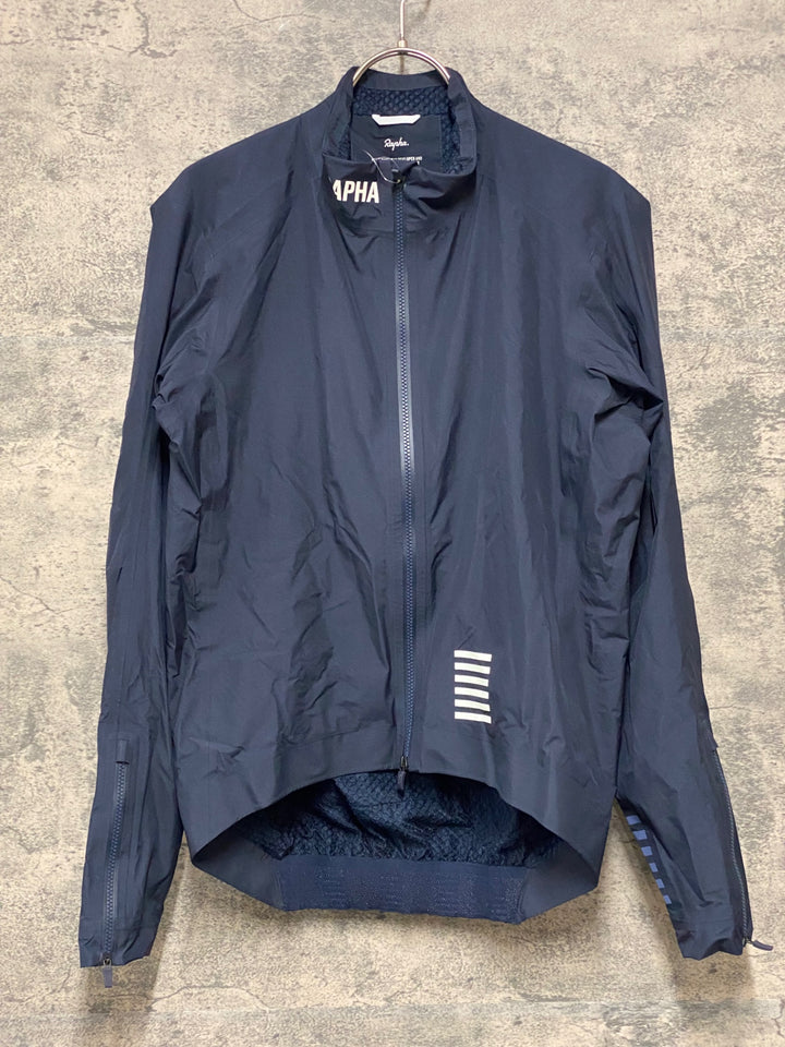 KG515 ラファ Rapha PRO TEAM INSULATED RAIN JACKET 長袖 レインジャケット 濃紺 M GORE-TEX