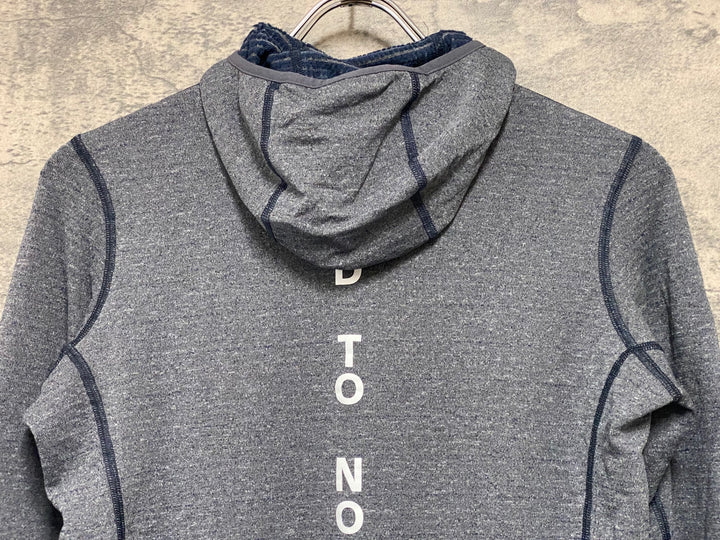 KM721 パスノーマルスタジオ PAS NORMAL STUDIOS LONG SLEEVE WINDPROOF BASE LAYER 長袖 ベースレイヤー 紺 S POLARTEC