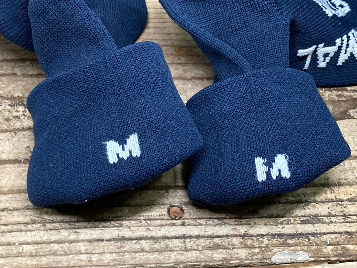 JH652 パスノーマルスタジオ PAS NORMAL STUDIOS OVERSOCKS シューズカバー 紺 M