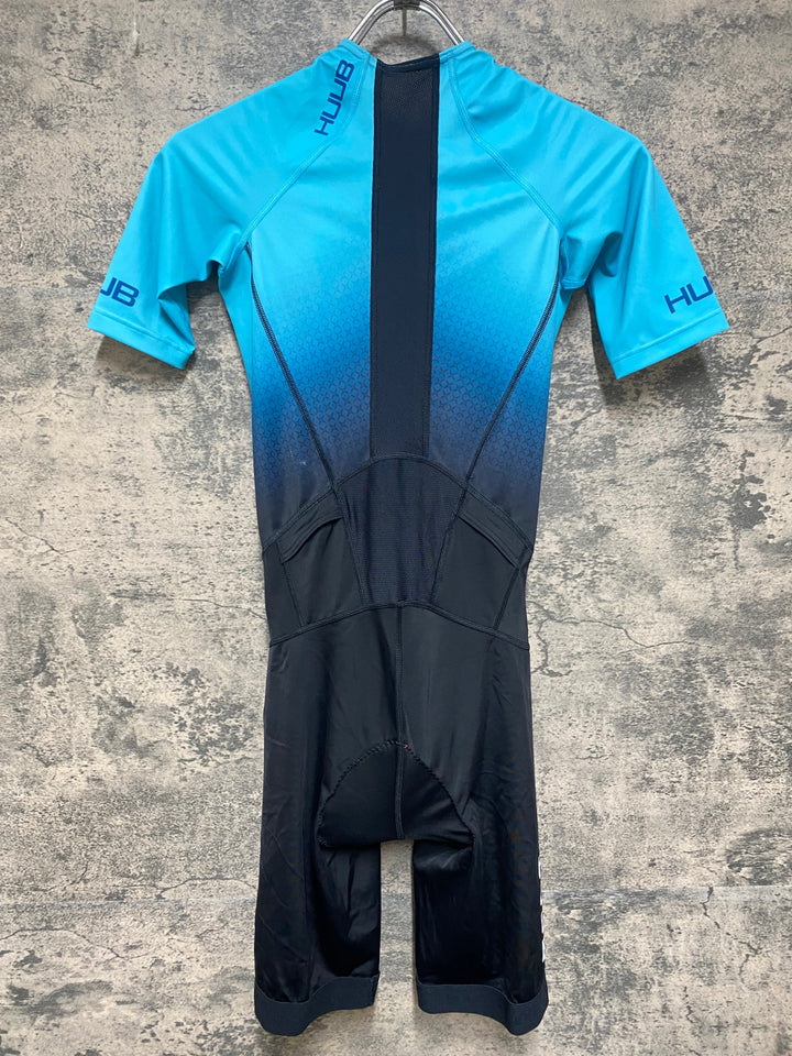 JZ708 フーブ HUUB トライアスロンスーツ COMWLCSBC Comimit Long Course Suit XS 青/黒