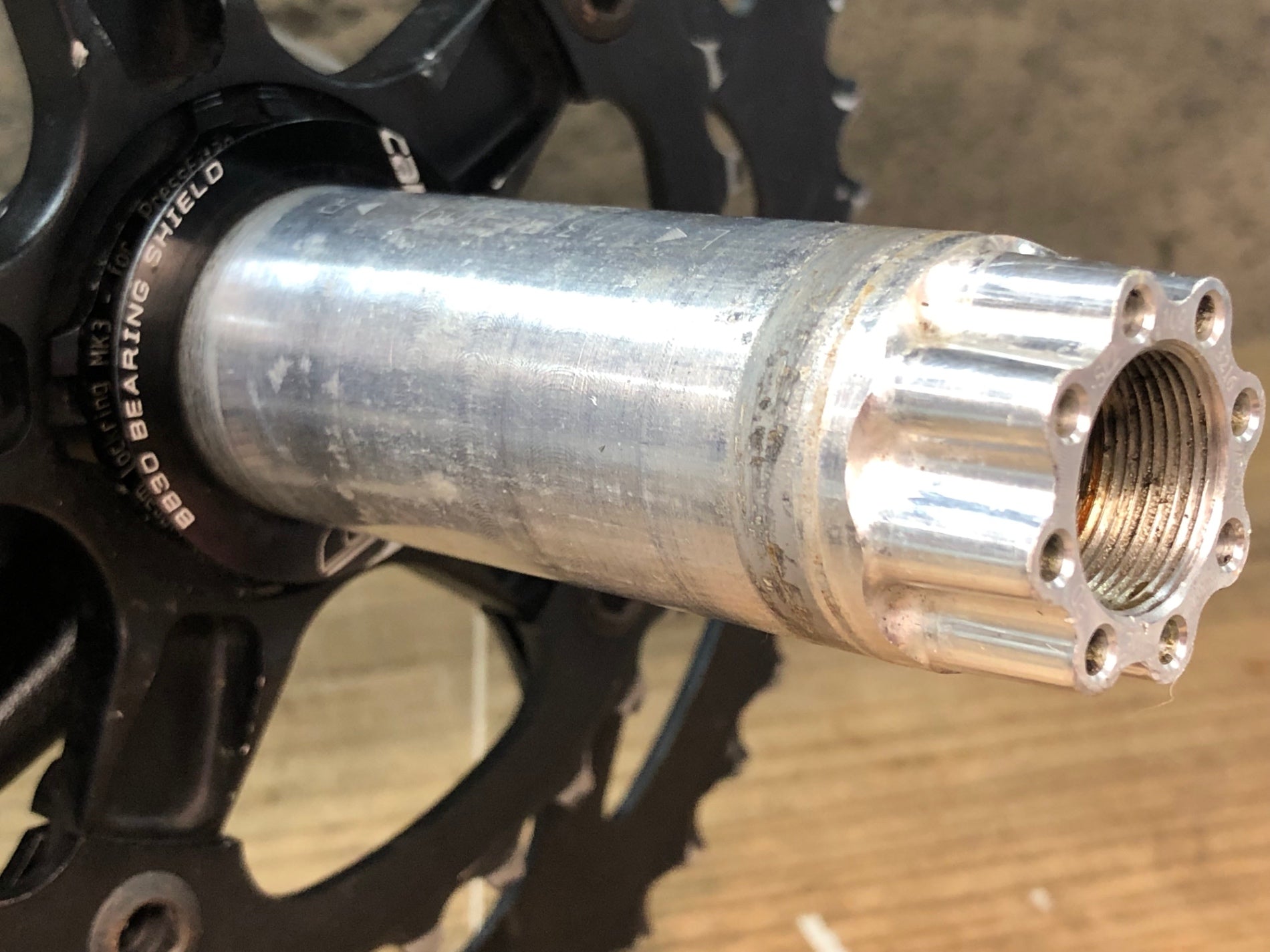 IY808 キャノンデール CANNONDALE SI クランクアーム 右 165mm 50/34T