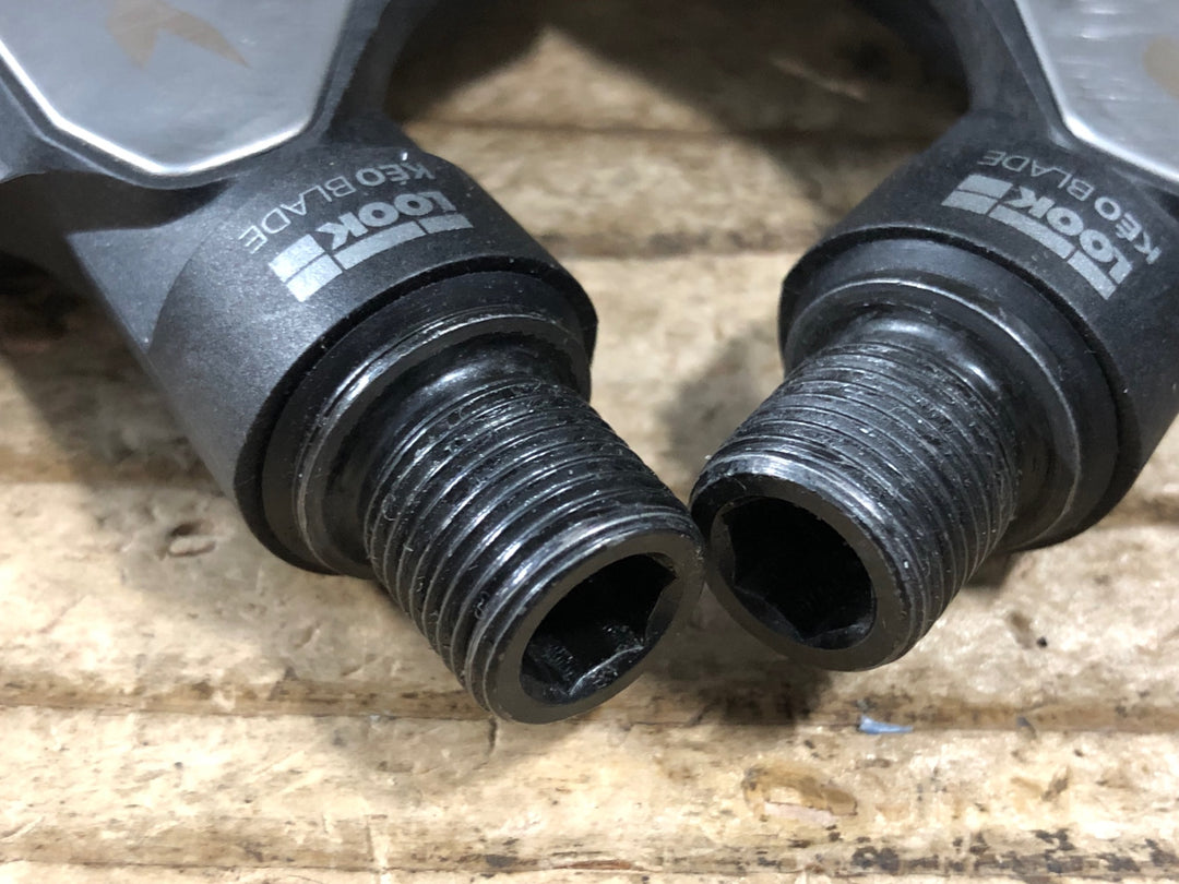 JU293 ルック LOOK KEO BLADE CARBON 12 クロモリシャフト ビンディングペダル