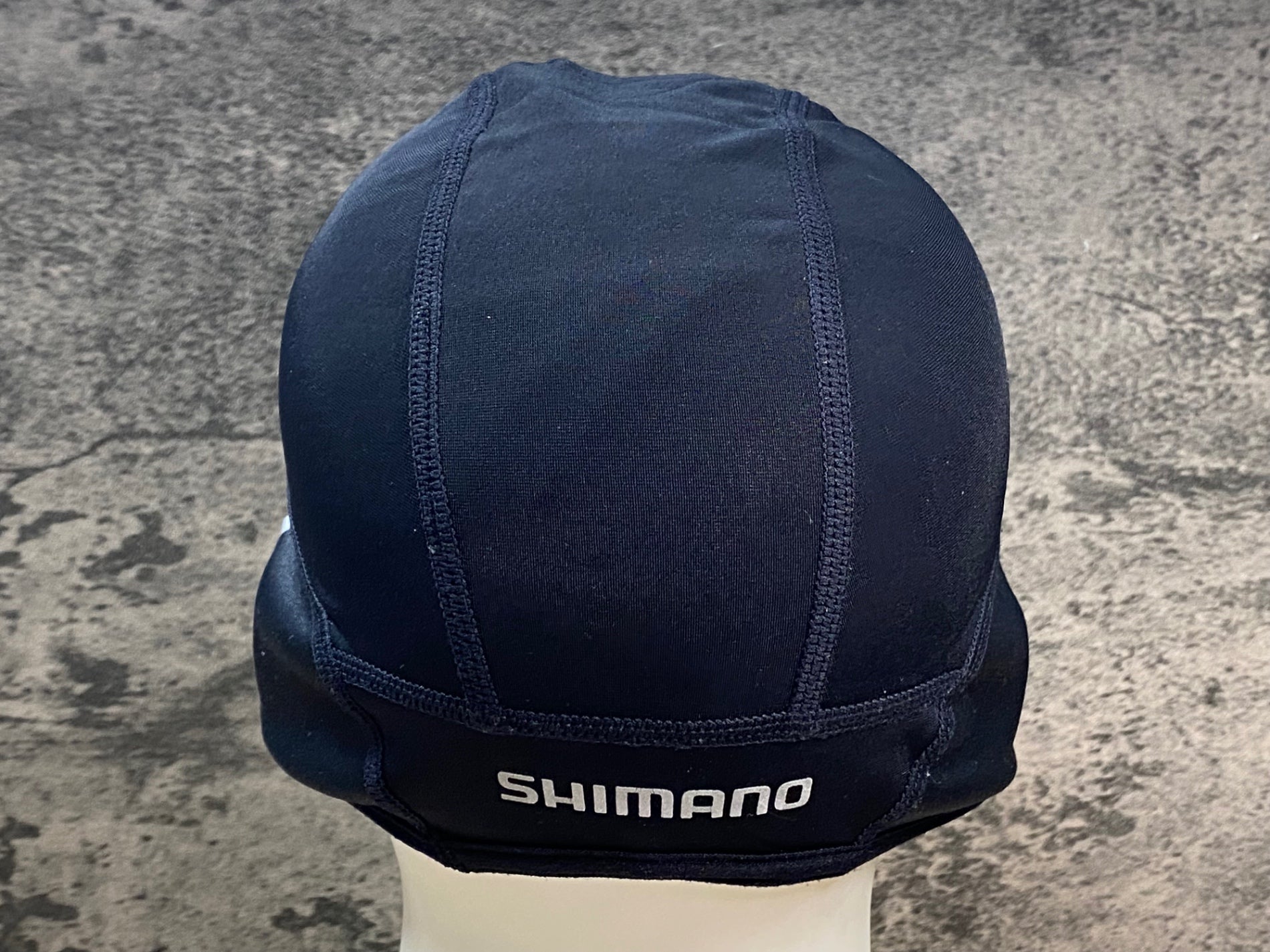 JS993 シマノ SHIMANO サイクルキャップ 黒 フリーサイズ 裏起毛