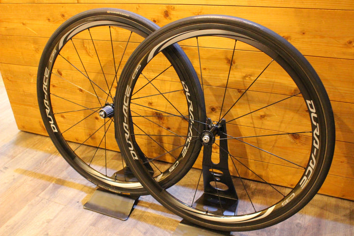 シマノ SHIMANO デュラエース DURA-ACE WH-9000-C35-TU カーボン チューブラー ホイールセット シマノ 11/12S 【名古屋店】