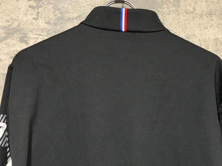 JT809 ルコックスポルティフ le coq sportif 長袖 サイクルジャージ Oサイズ 裏起毛 ※汚れあり