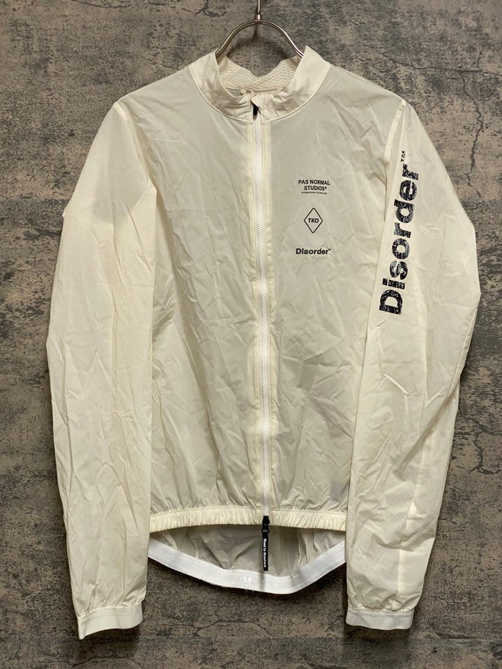 KA573 パスノーマルスタジオ PAS NORMAL STUDIOS T.K.O MECHANISM STOW AWAY JACKET 長袖 ウインドブレーカー 白 L