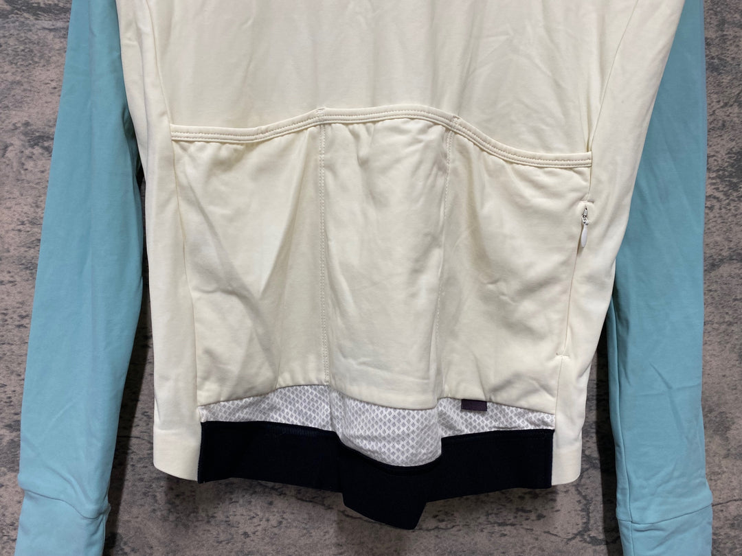 JY484 パスノーマルスタジオ PAS NORMAL STUDIOS Mechanism Long Sleeve Jersey 長袖 サイクルジャージ ホワイト グリーン M
