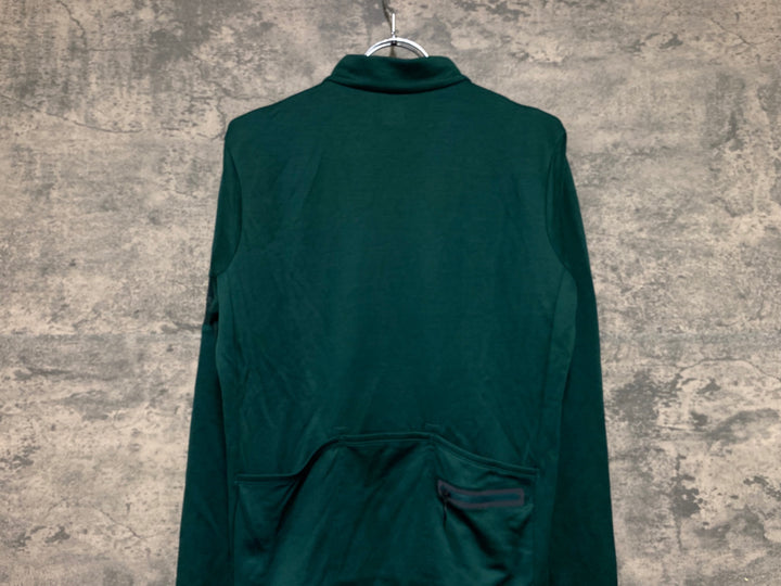 JV411 ラファ Rapha CLASSIC LONG SLEEVE JERSEY Ⅱ 長袖 サイクルジャージ 緑 M
