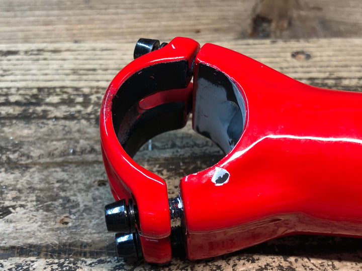 JH778 ボントレガー BONTRAGER BLENDR XXX カーボン ステム 赤 140mm Φ31.8 OS