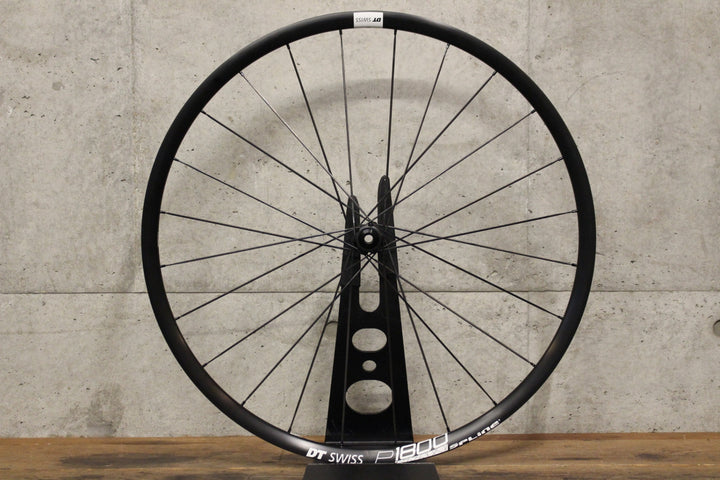 DT SWISS P1800 SPLINE 23 DB DISC アルミ チューブレスレディ ホイール  ワイドリム 18C フロントのみ 【福岡店】