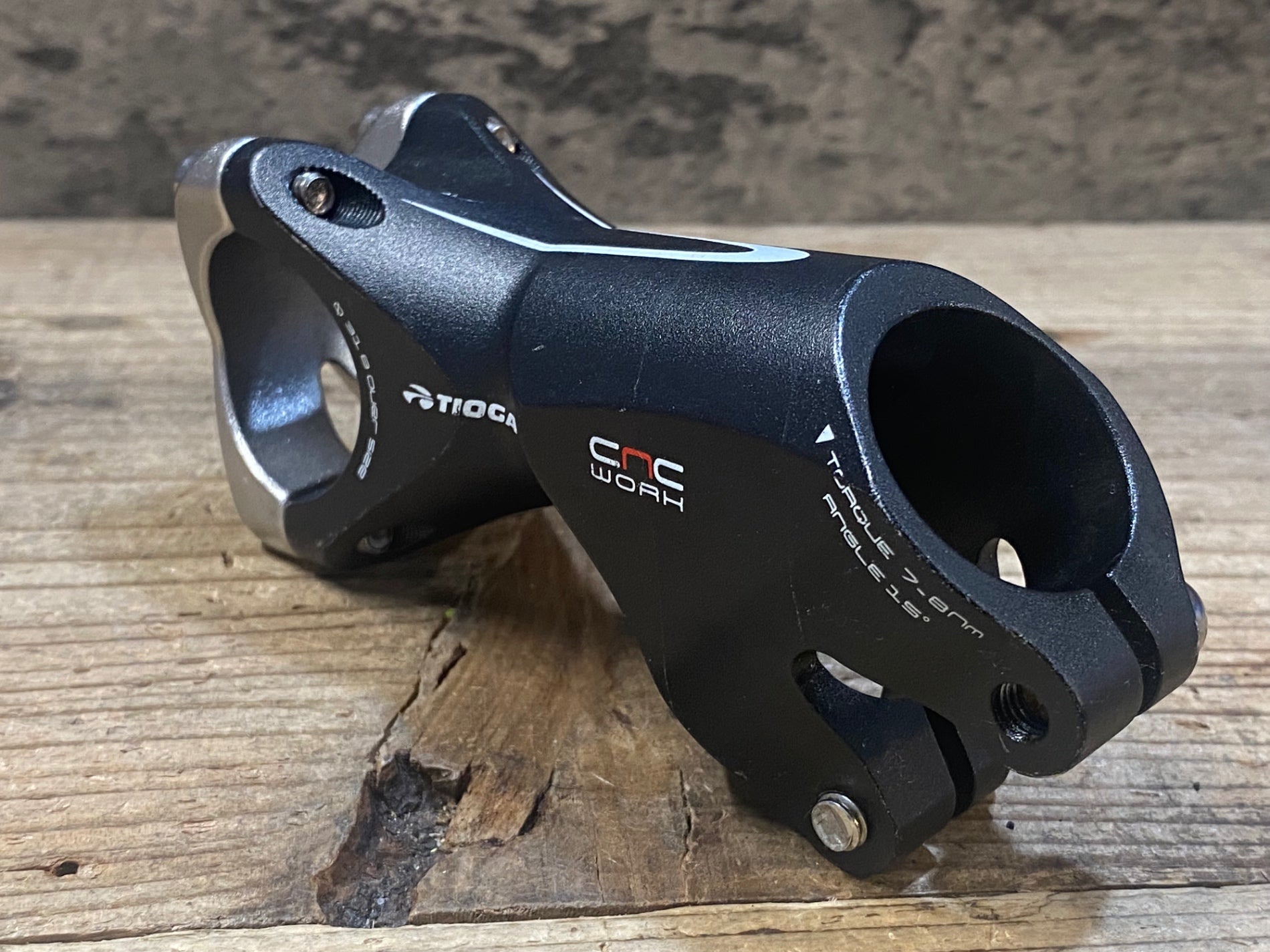 JX472 タイオガ TIOGA CNC X BONE アルミステム 80mm 15° Φ31.8 – BICI
