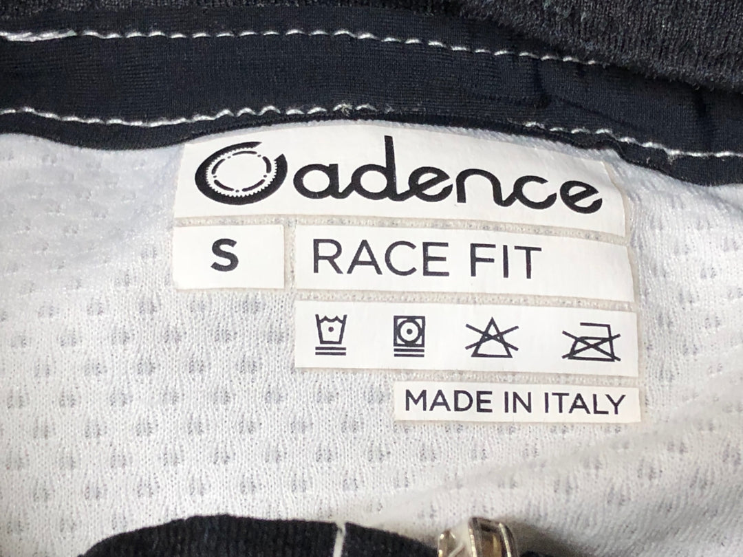 JW698 ケイデンス Cadence 半袖 サイクルジャージ グレー 黒 S