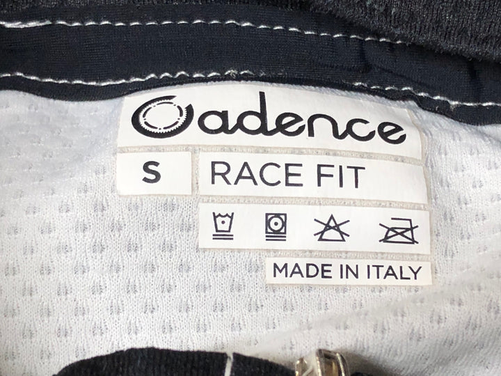 JW698 ケイデンス Cadence 半袖 サイクルジャージ グレー 黒 S