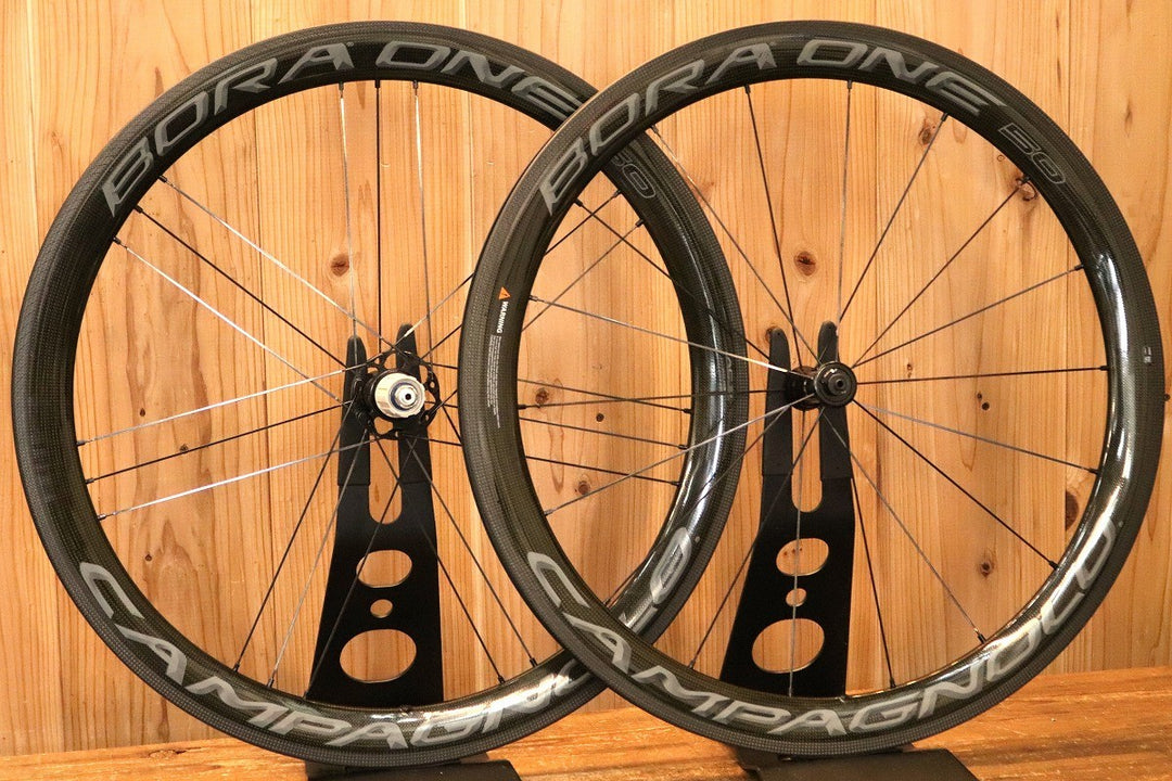 カンパニョーロ  CAMPAGNOLO ボーラワン BORA ONE 50 AC3 カーボン クリンチャー ホイールセット シマノ 12S/11S ワイドリム 17C 【芦屋店】