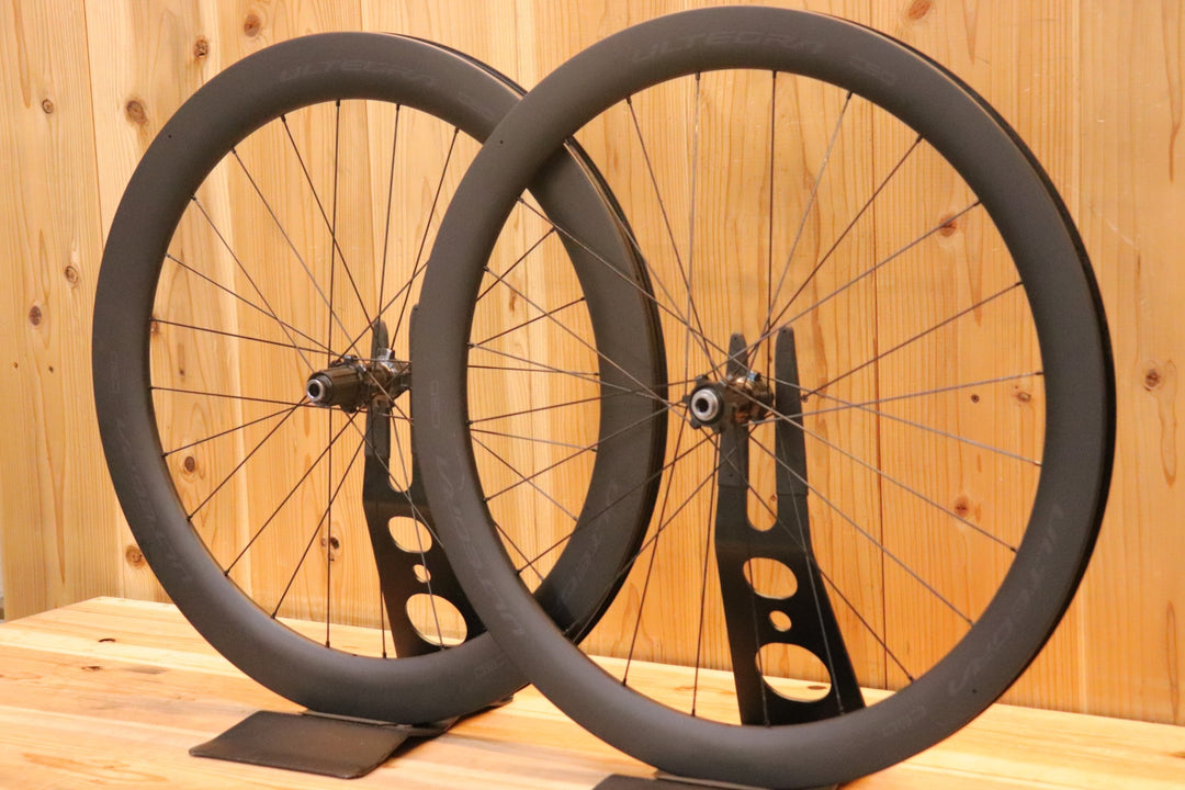 シマノ SHIMANO アルテグラ ULTEGRA WH-R8170 C50/C60 TL カーボン チューブレスレディ ホイールセット シマノ11S/12S 【芦屋店】