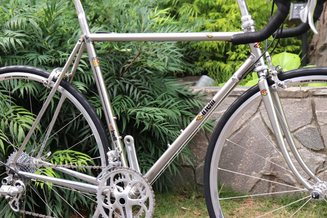 チネリ Cinelli スーパーコルサ SUPERCORSA 52サイズ カンパニョーロ アテナ 11S コロンバスSL クロモリ ロードバイク 【さいたま浦和店】