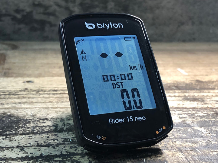 JM094 ブライトン bryton ライダー Rider 15 neo サイクルコンピューター 起動確認済み