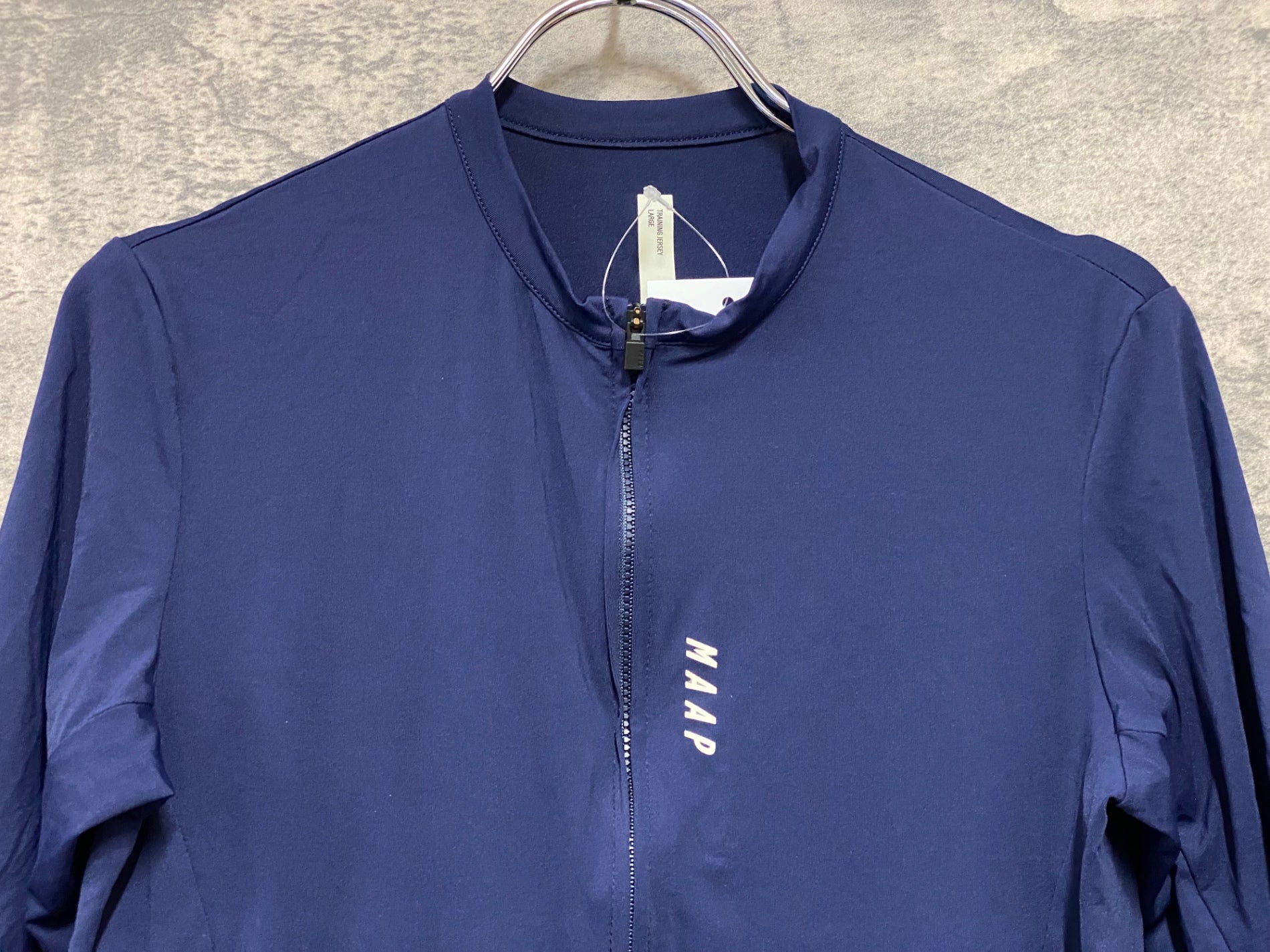 JE730 マープ MAAP TRAINING JERSEY 半袖 サイクルジャージ 紺 L
