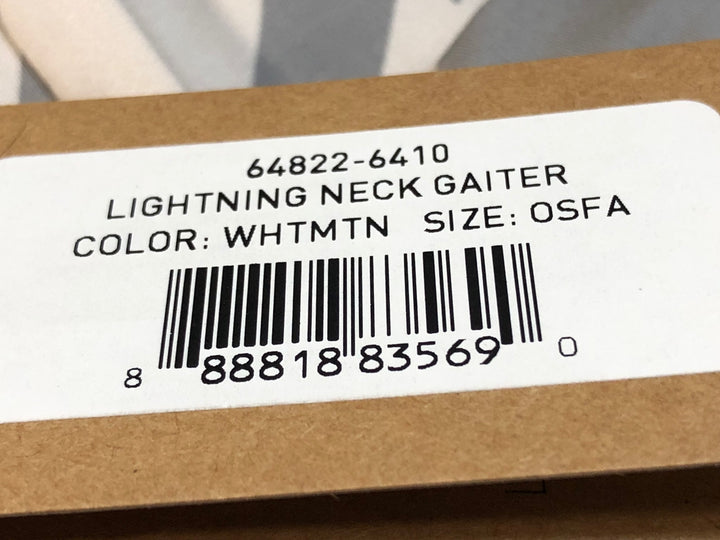 JV618 スペシャライズド SPECIALIZED LIGHTNING NECK GAITER ネックカバー オフホワイト ONESIZE