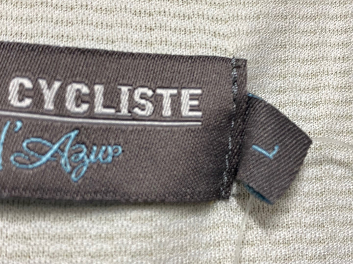 JY654 カフェドシクリステ CAFE DU CYCLISTE Barbara Man 七分袖 グラベルシャツ サイクルジャージ マスタード 赤 L