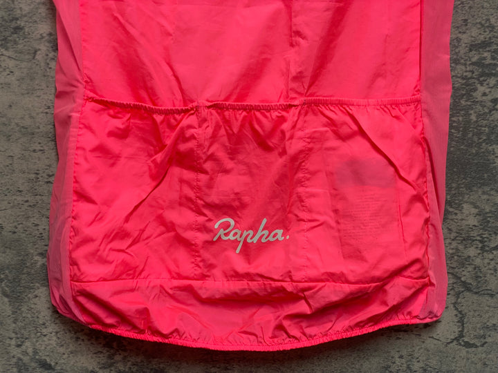 JY091 ラファ Rapha WOMEN’S BREVET REFLECTIVE GILET サイクルベスト ジレ レディース ピンク S