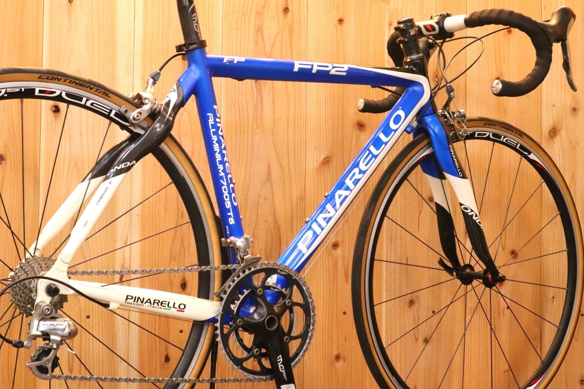 ピナレロ PINARELLO FP2 2008年モデル 460サイズ シマノ 105 5600 MIX 10S アルミ カーボンバック ロードバイク  【芦屋店】