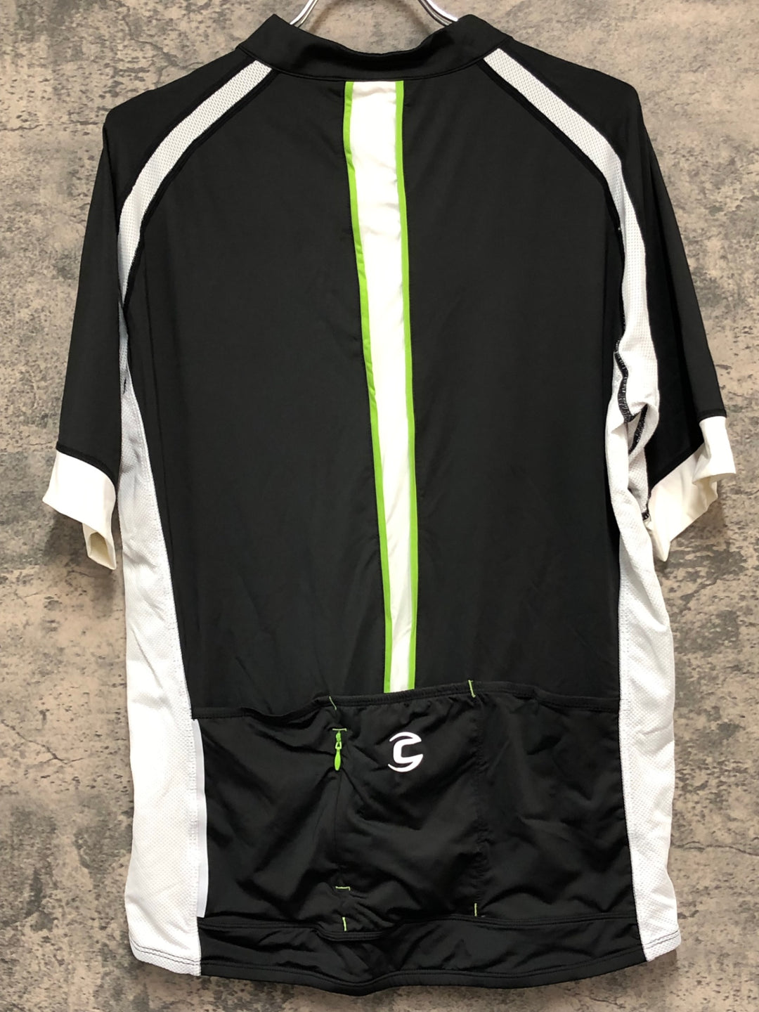 KE123 キャノンデール CANNONDALE 半袖 サイクルジャージ 黒 L/G