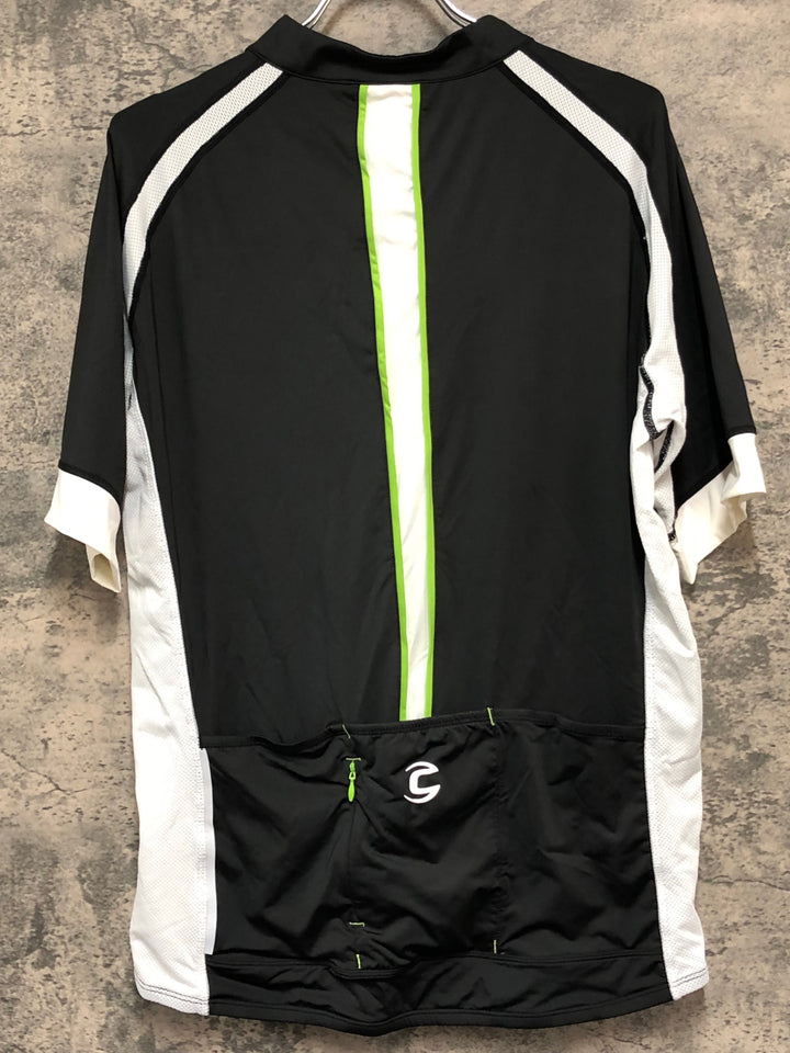 KE123 キャノンデール CANNONDALE 半袖 サイクルジャージ 黒 L/G