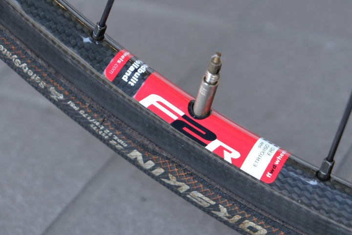 ファストフォワード FFWD F2R カーボン チューブラー ホイールセット シマノ10S 【横浜店】