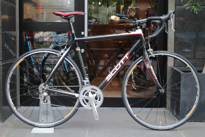 スコット SCOTT CR1 TEAM 2007モデル Lサイズ シマノ 105 5600 10S カーボン ロードバイク 【東京南麻布店】